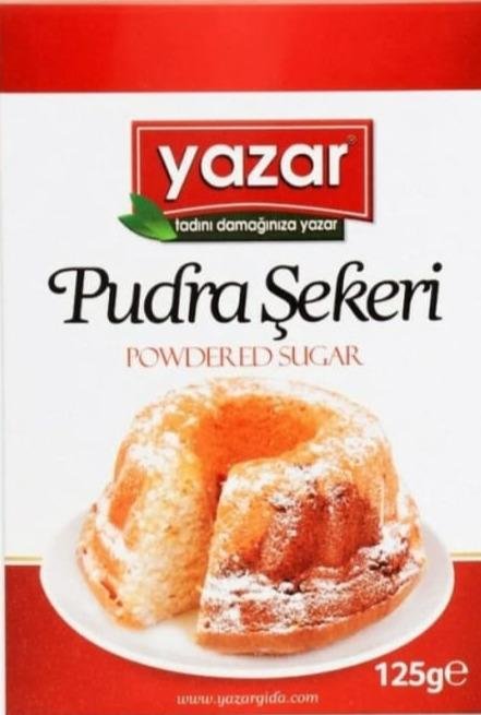 Yazar Pudra Şekeri 125 g
