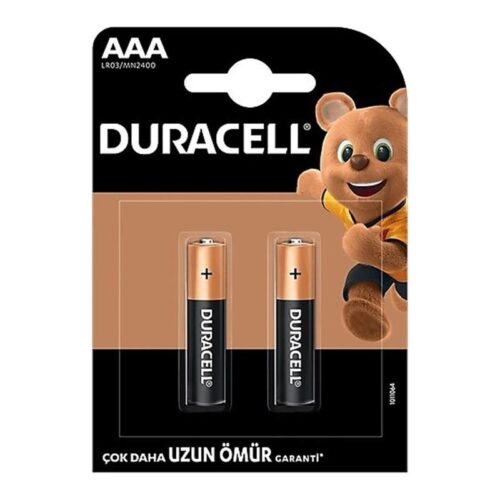 Duracell İnce Pil Aaa 2'li