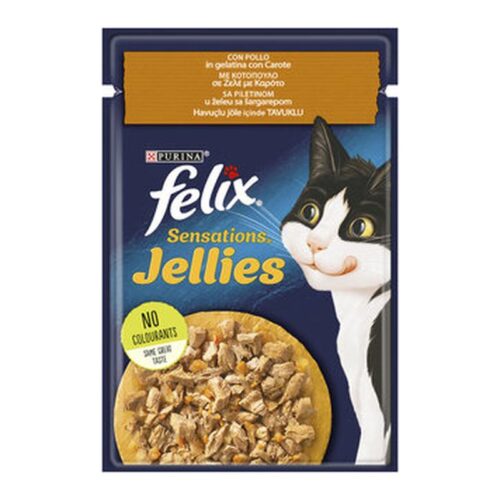 Felix Tavuklu Havuçlu Kedi Maması 85 g