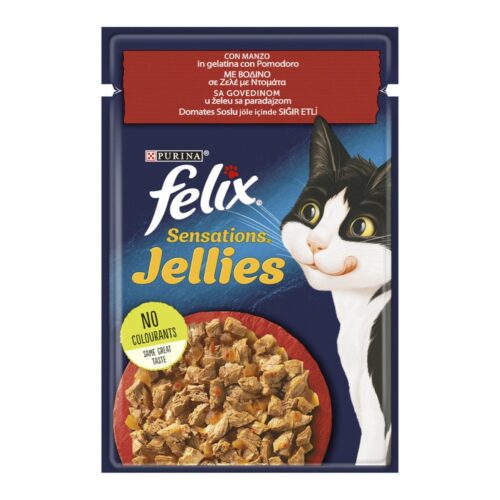 Felix Etli Domatesli Yaş Kedi Maması 85 g