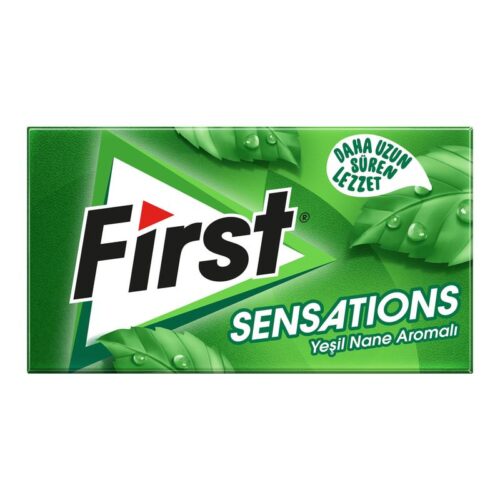 First Yeşil Nane Aromalı Sakız 27 g