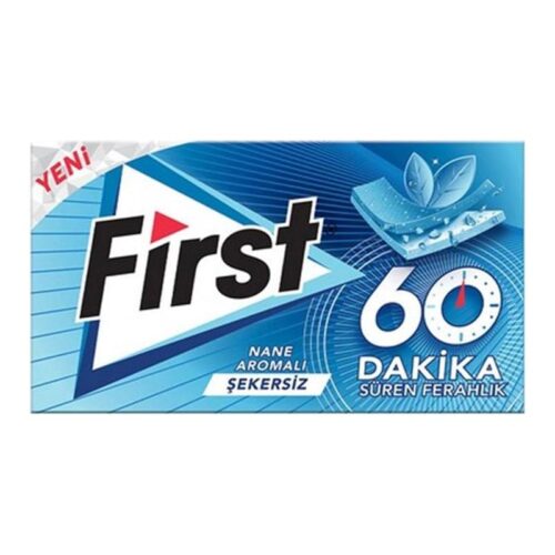 First 60 Dk Nane Aromalı Sakız 27 g