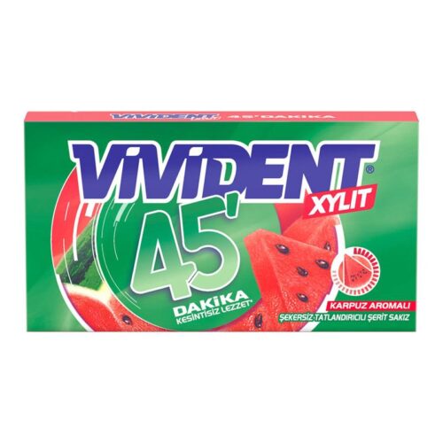 Vivident Sakız 45Dk Xylıt Karpuz 26 g