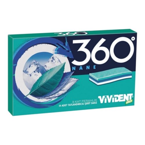Vivident Sakız 360 Nane Ferahlığı 33 g