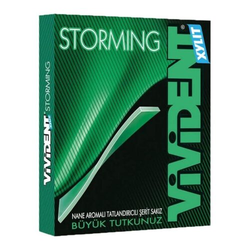 Vivident Sakız Storming Xylıt Nane 33 g