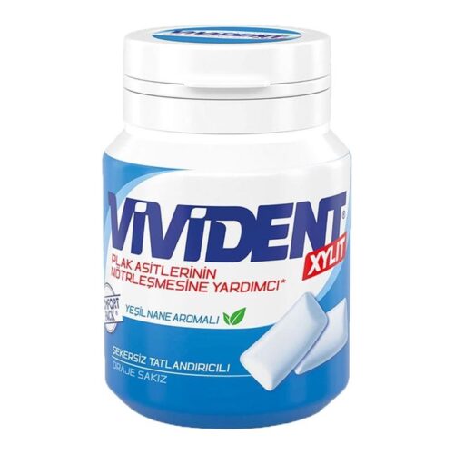 Vivident Xylıt Sakız Extra Yeşil Nane 67 g