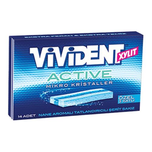 Vivident Sakız Actıve Xylıt Nane 33 g