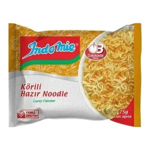İndomie Köri Çeşnili Noodle 75 g