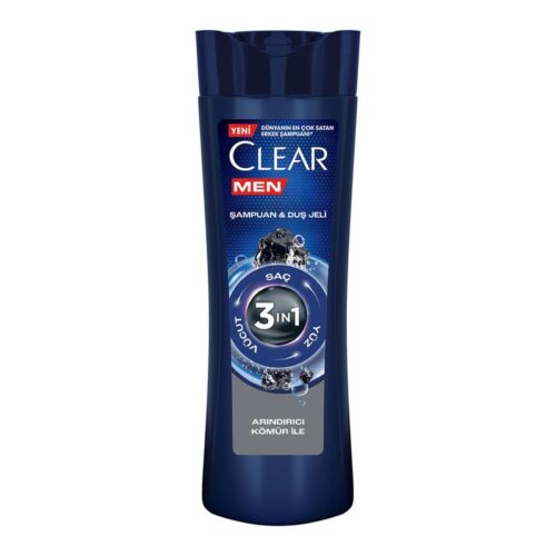 Clear Men Şampuan Arındırıcı Kömür 350 ml
