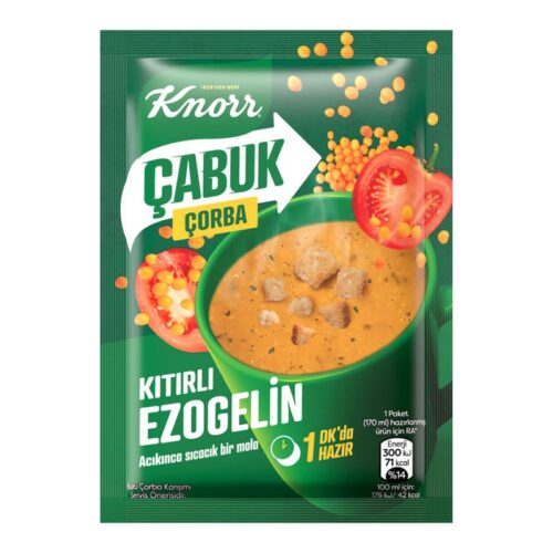 Knorr Çabuk Çorba Ezogelin Kıtırlı 22 g
