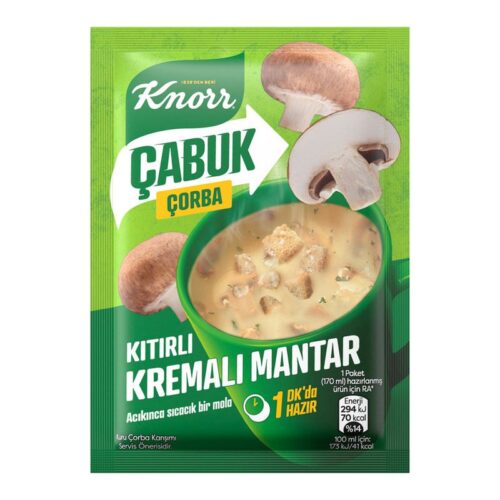 Knorr Çabuk Çorba Kremalı Mantar 19 g