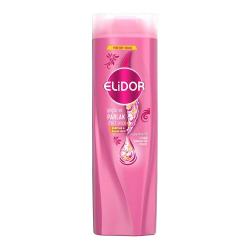 Elidor Şampuan ve Saç Kremi Güçlü ve Parlak 400 ml