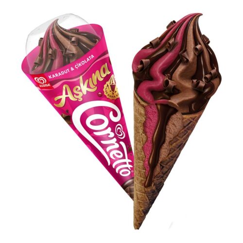 Algida Cornetto Aşkına Karadut Çikolata 150 ml
