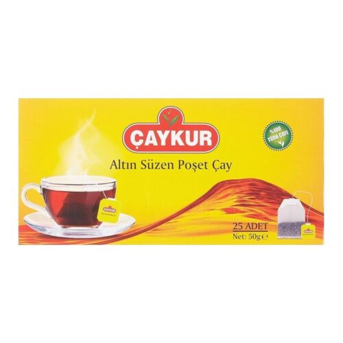 Çaykur Siyah Süzen Poşet Çay 25 Adet