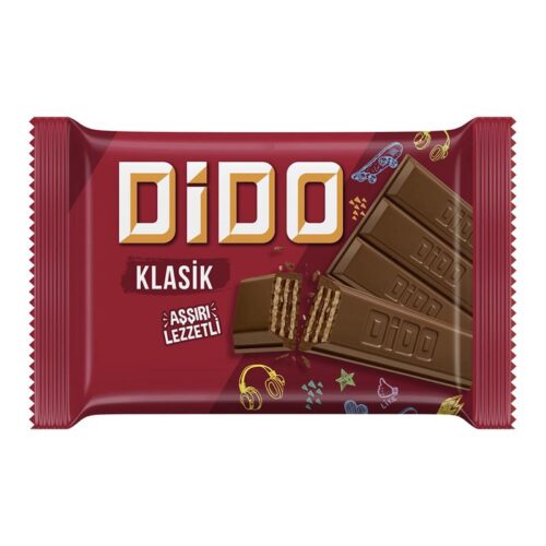 Ülker Dido Kare Çikolatalı Gofret 55.5 g
