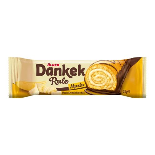 Ülker Dankek Muz Kremalı Rulo Kek 28 g