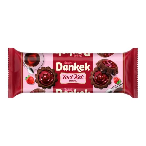 Ülker Dankek Çilekli Ve Çikolatalı Tart Kek 180 g