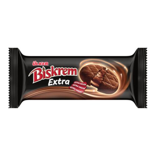 Ülker Biskrem Extra Kakaolu Krema Dolgulu Bisküvi 184 g