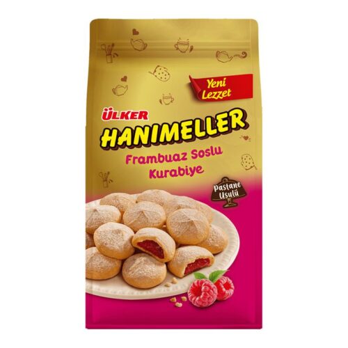 Ülker Hanımeller Frambuaz Soslu Kurabiye 150 g
