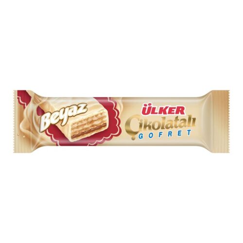 Ülker Beyaz Çikolatalı Gofret 35 g