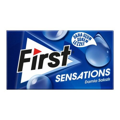 First Sensations Damla Sakızı Aromalı Sakız 27 g