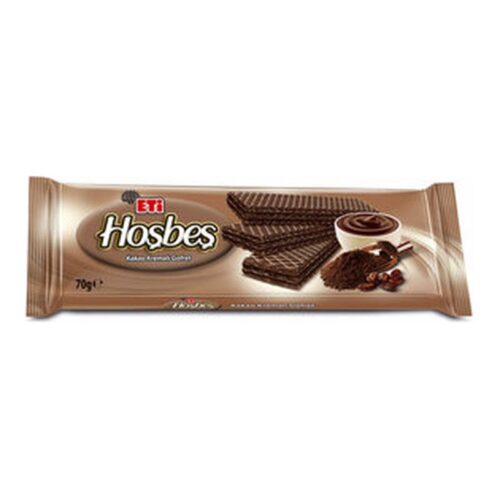 Eti Hoşbeş Kakaolu Kremalı Gofret 70 g