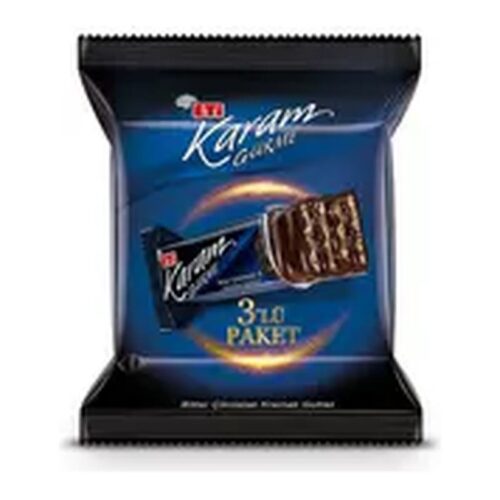 Eti Karam Gurme Çikolatalı Gofret 3'lü Paket 150 g