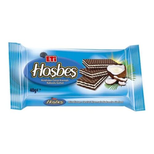 Eti Hoşbeş Hindistan Cevizli Gofret 40 g