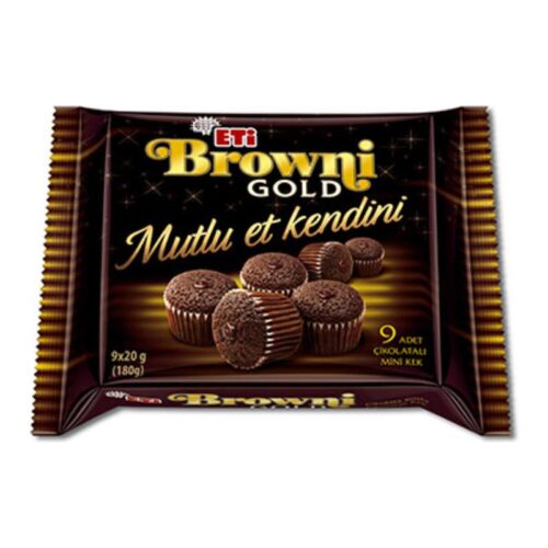 Eti Browni Gold Kakao Soslu Çikolatalı Kek 180 g