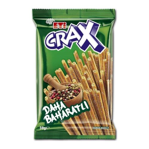 Eti Crax Daha Baharatlı Çubuk Kraker 50 g