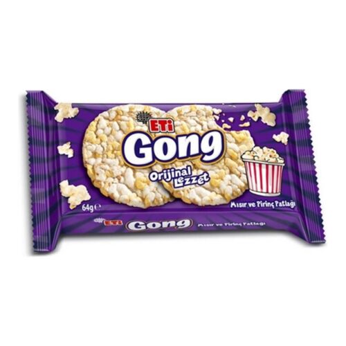 Eti Gong Mısır ve Pirinç Patlağı 64 g