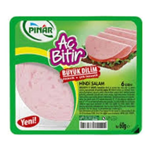 Pınar Aç Bitir Hindi Salam Büyük Dilim 60 g