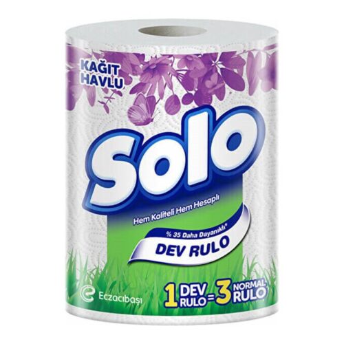 Solo Havlu Kağıt Dev Rulo 1=3Rulo