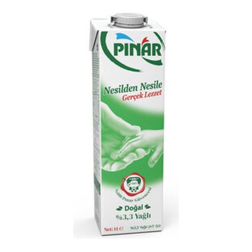 Pınar Süt Tam Yağlı %3.3 Yağlı 1 lt