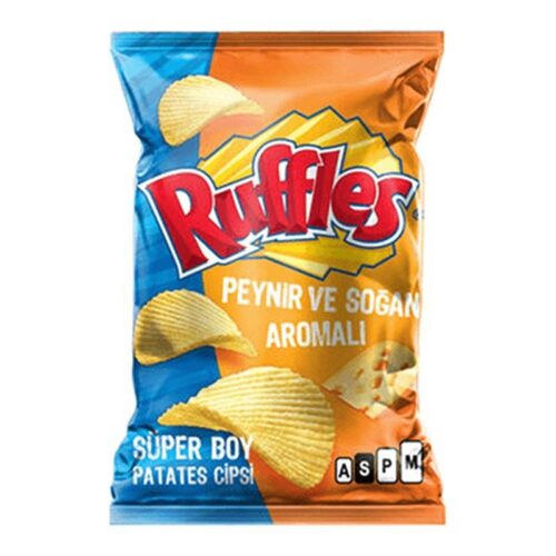 Ruffles Peynir Ve Soğan Aromalı Patates Cipsi 105 g