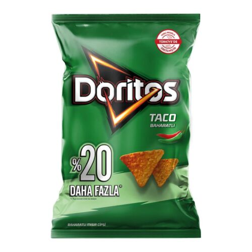 Doritos Taco Baharatlı %20 Daha Fazla 185 g