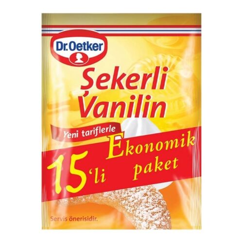 Dr. Oetker Şekerli Vanilin 15 Adet 75 g