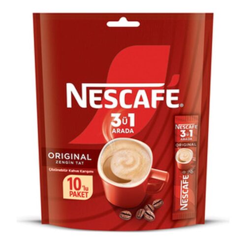 Nescafe 3 Ü 1 Arada Orijinal Kahve 10 Adet 175 g