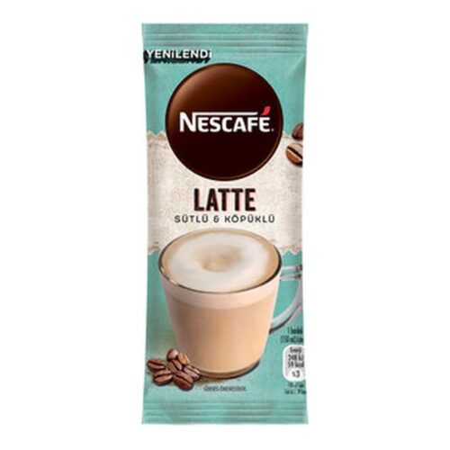 Nescafe Latte Sütlü Ve Köpüklü Kahve 14.5 g