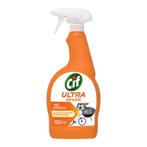 Cif Ultra Yağ Ve Kir Çözücü 1000 ml