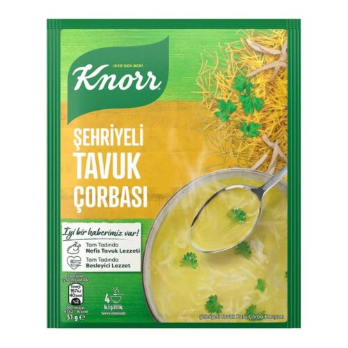 Knorr Şehriyeli Tavuk Çorbası 51 g