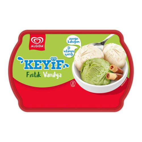 Algida Keyif Fıstık Vanilya 750 ml