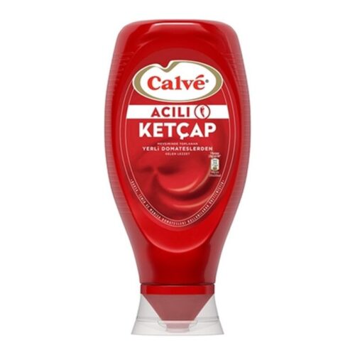 Calve Ketçap 600 g Acılı