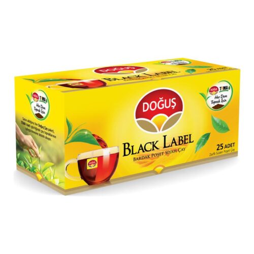 Doğuş Black Label Bardak Poşet Çay 25'li