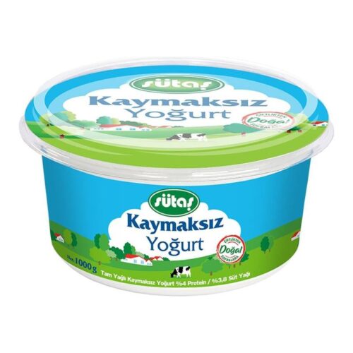 Sütaş Kaymaksız Yoğurt 1 kg