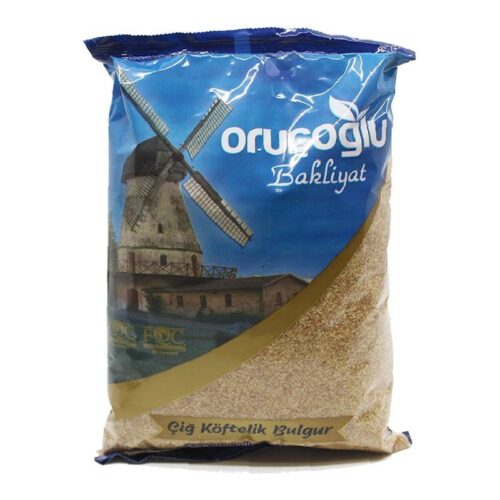 Oruçoğlu Çiğ Köftelik Esmer Bulgur 1000 g