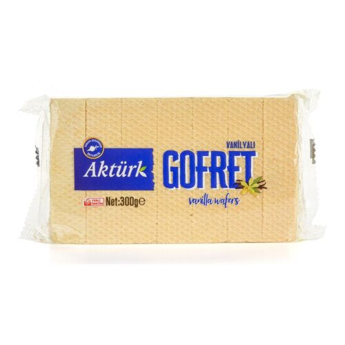Aktürk Vanilya Aromalı Gofret 300 g