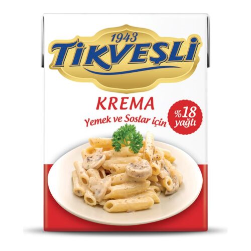 Tikveşli Krema %18 Yağlı 200 ml