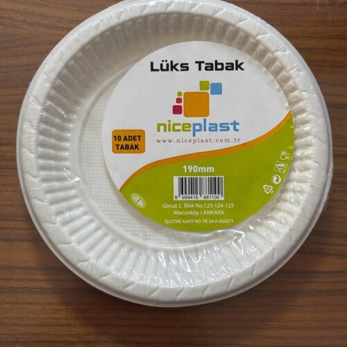 Plastik Tabak 10'lu