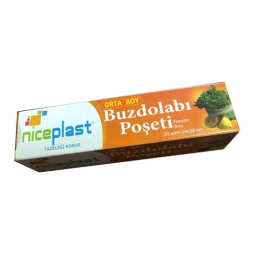 Niceplast Buzdolabı Poşeti Orta Boy 20'li